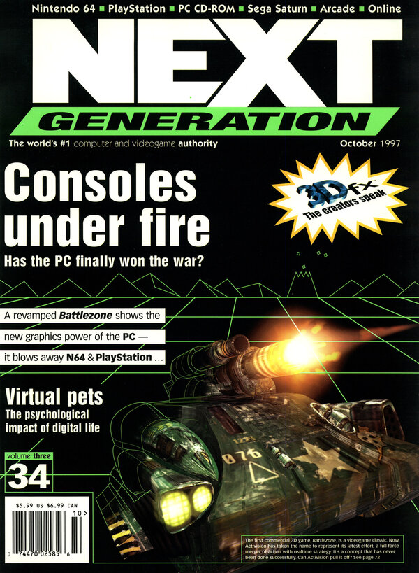 Next Generation Issue 34 (October 1997) cover